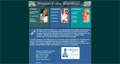 Desktop Screenshot of bluegrassresearch.com